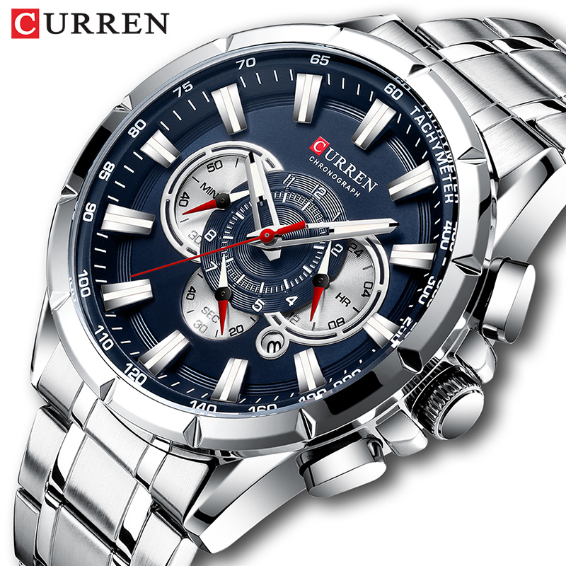 Luxury Watch Name - CURREN Jam Tangan Jam Tangan Pria