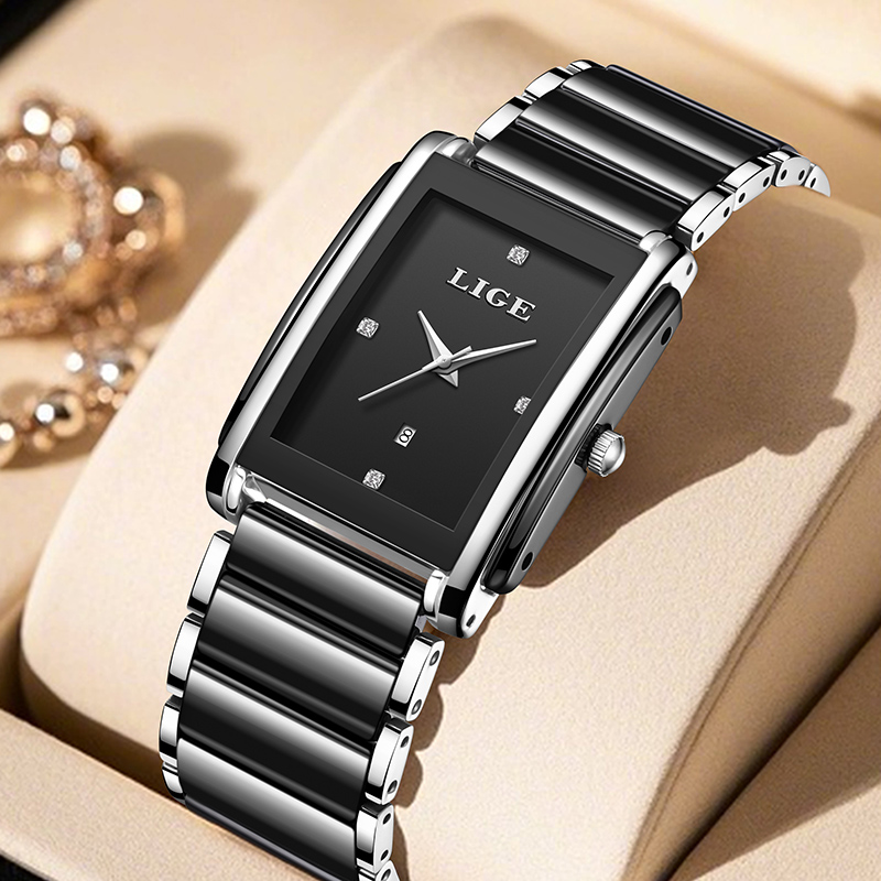 Luxury Watch Holder - LIGE Jam Tangan Wanita Mewah Baru