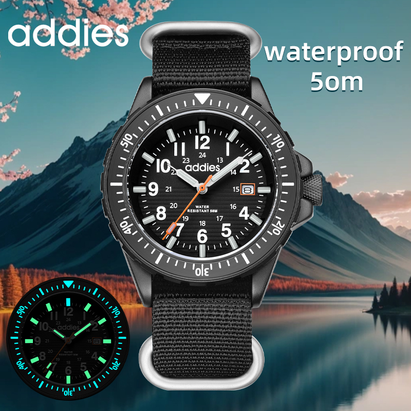 Luxury Watch With Arabic Numerals - ADDIES 2026 Jam Tangan Olahraga Pria