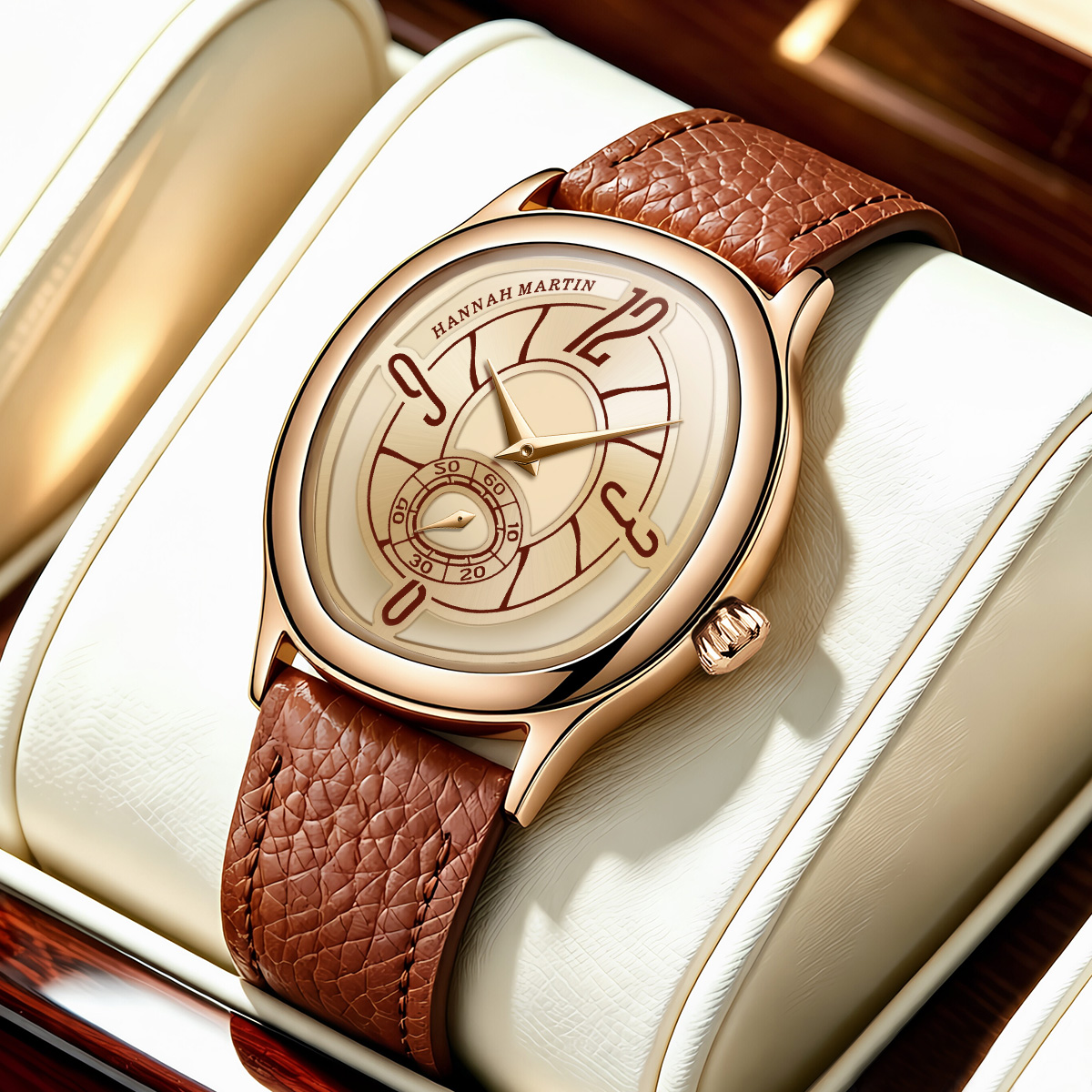 Luxury Watch For - HANNAH MARTIN Jam Tangan Kulit Modis