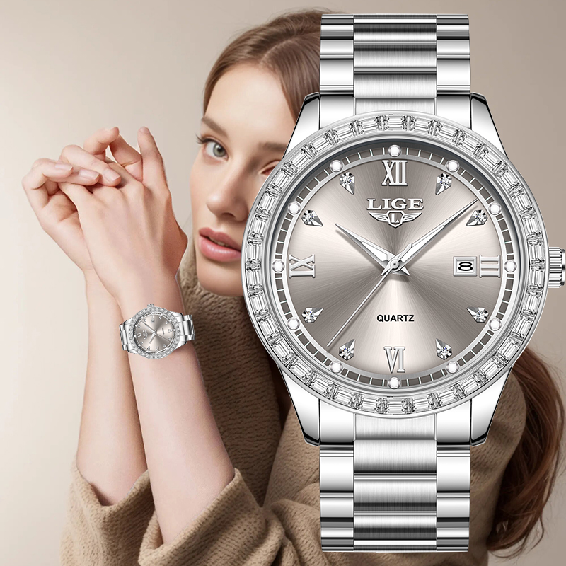 Best Luxury Quartz Watch - Jam Tangan Quartz LIGE 2026 Jam