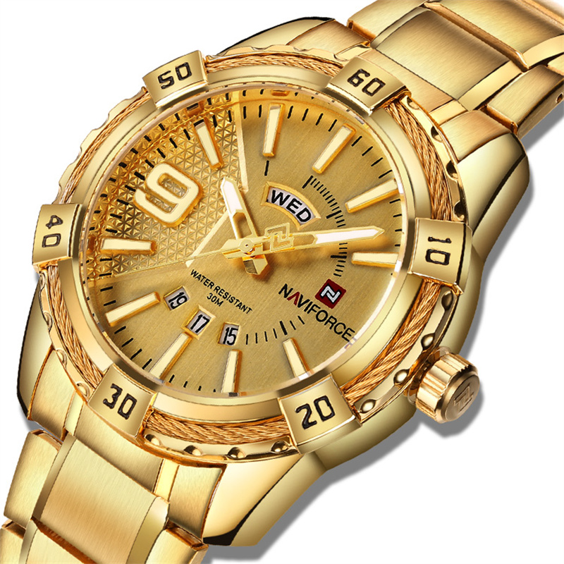 Luxury Watch Hublot - NAVIFORCE Jam Tangan Pria Merek Mewah