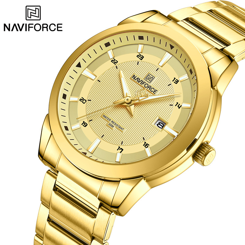 Luxury Watch Name - NAVIFORCE jam tangan kuarsa untuk pria,