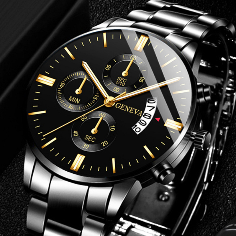 Jam Tangan Pria Mewah Stainles - Best Luxury Quartz Watch ulasan dan harga