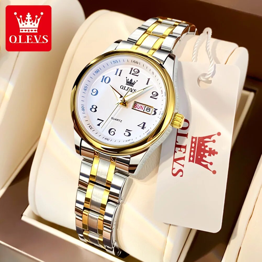 OLEVS 5567 Jam Tangan Wanita T - Best Luxury Quartz Watch ulasan dan harga