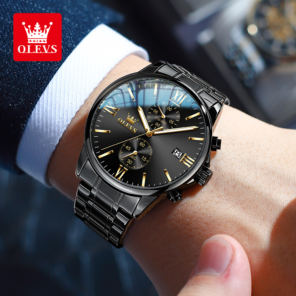 OLEVS 2886 jam tangan kuarsa u - Luxury Watch Name ulasan dan harga