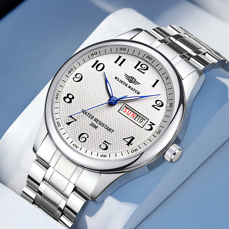 WLISTH Jam Tangan Pria Bermere - Luxury Watch With Arabic Numerals ulasan dan harga