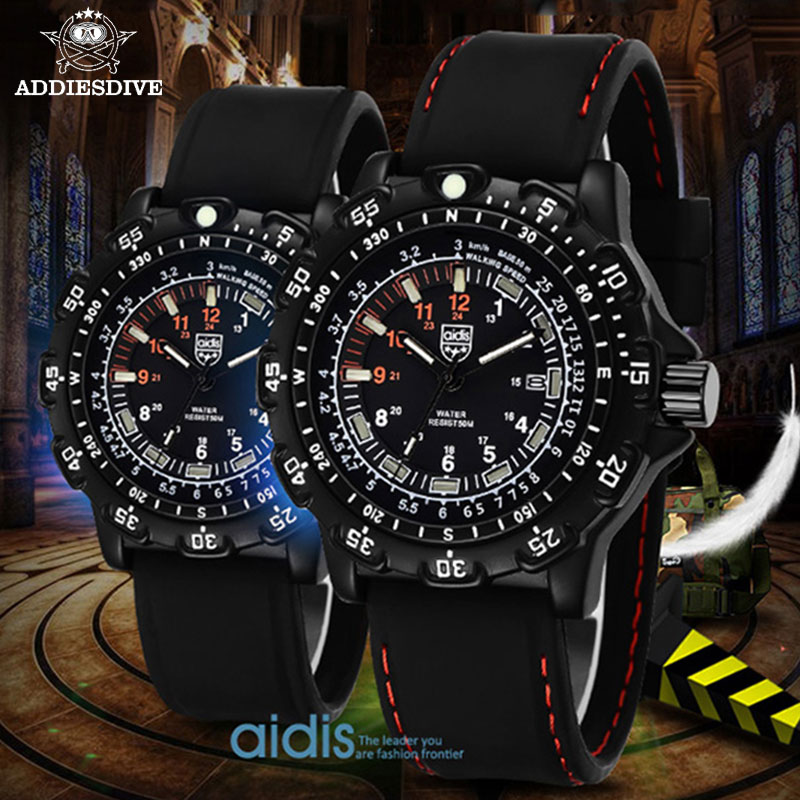 Addies jam tangan militer pasu - Luxury Watch With Arabic Numerals ulasan dan harga
