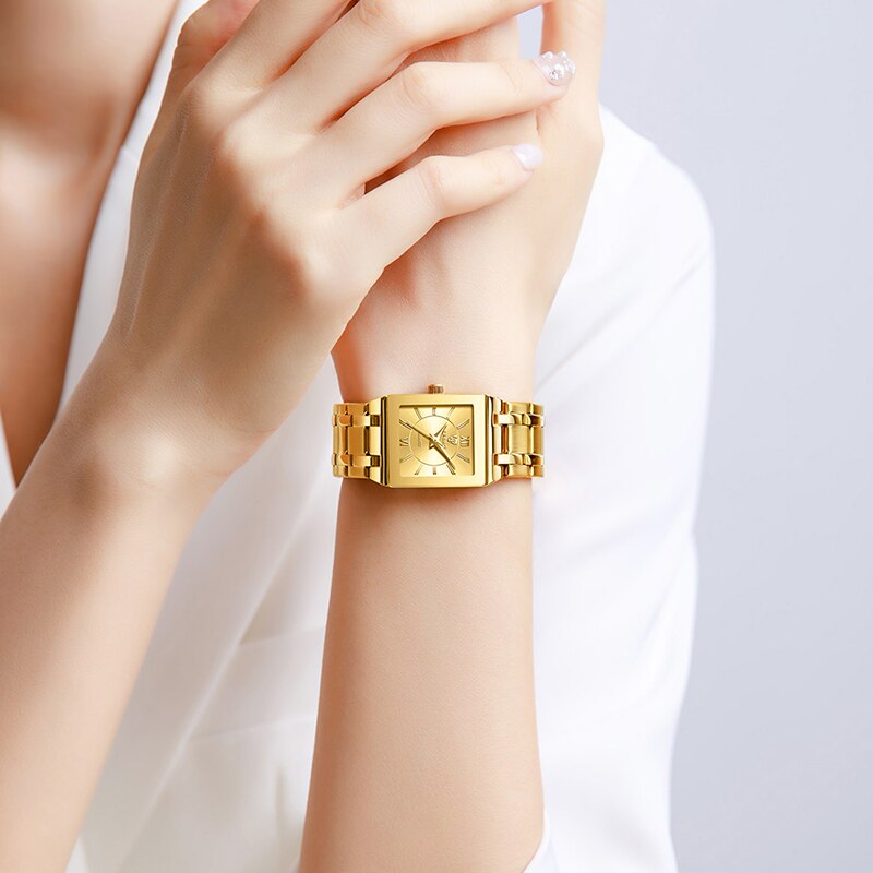 LiEBIG Jam Tangan Kuarsa Emas  - Best Luxury Quartz Watch ulasan dan harga
