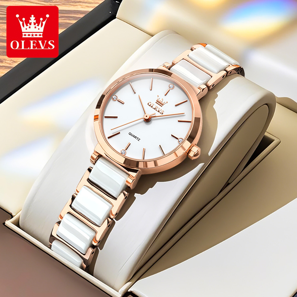 Jam Tangan Wanita OLEVS 5877 M - Luxury Watch For ulasan dan harga