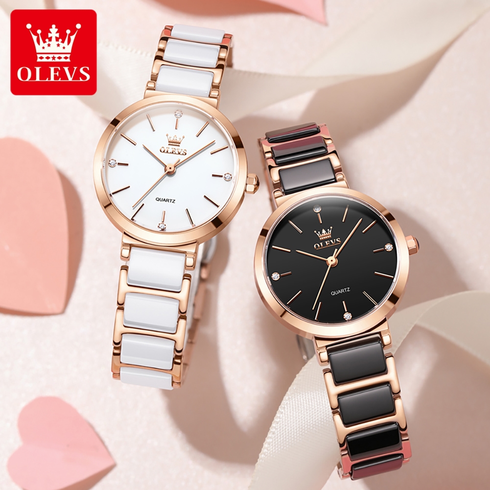 Jam Tangan Wanita OLEVS 5877 M - Luxury Watch For ulasan dan harga
