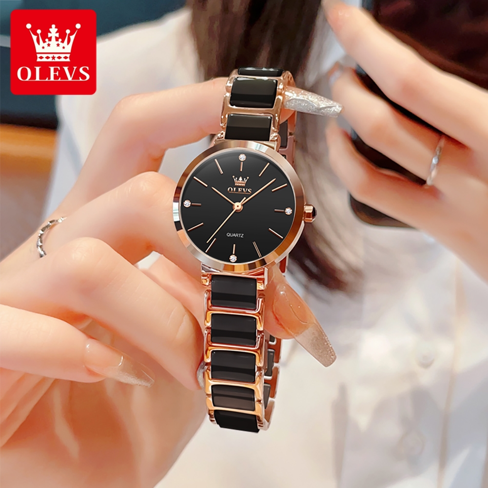 Jam Tangan Wanita OLEVS 5877 M - Luxury Watch For ulasan dan harga