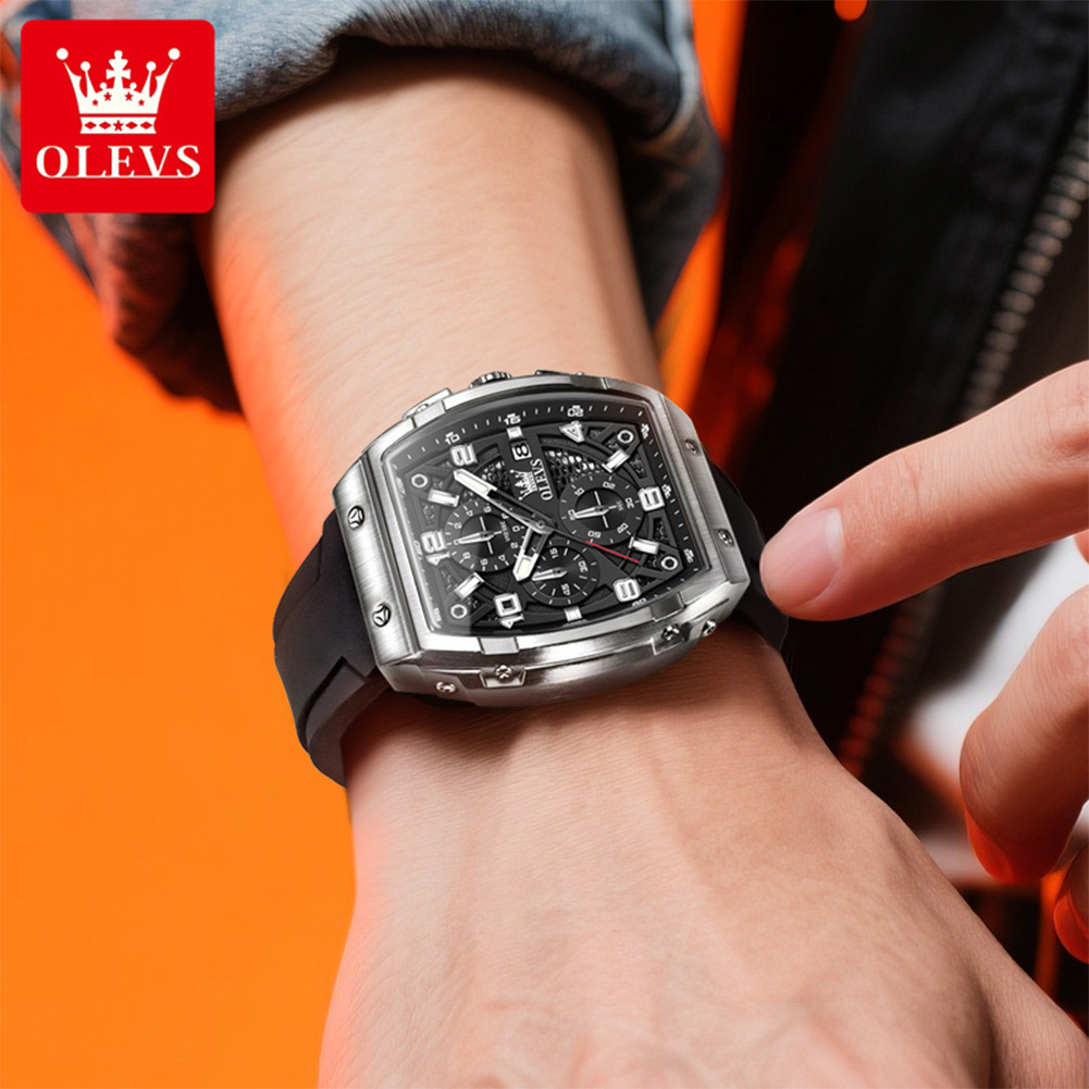 OLEVS Jam Tangan Pria 2976 Jam - Luxury Watch Name ulasan dan harga