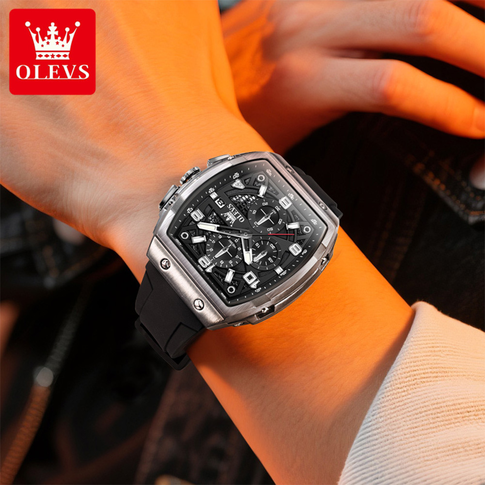 OLEVS Jam Tangan Pria 2976 Jam - Luxury Watch Name ulasan dan harga