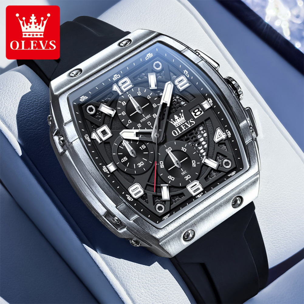 OLEVS Jam Tangan Pria 2976 Jam - Luxury Watch Name ulasan dan harga