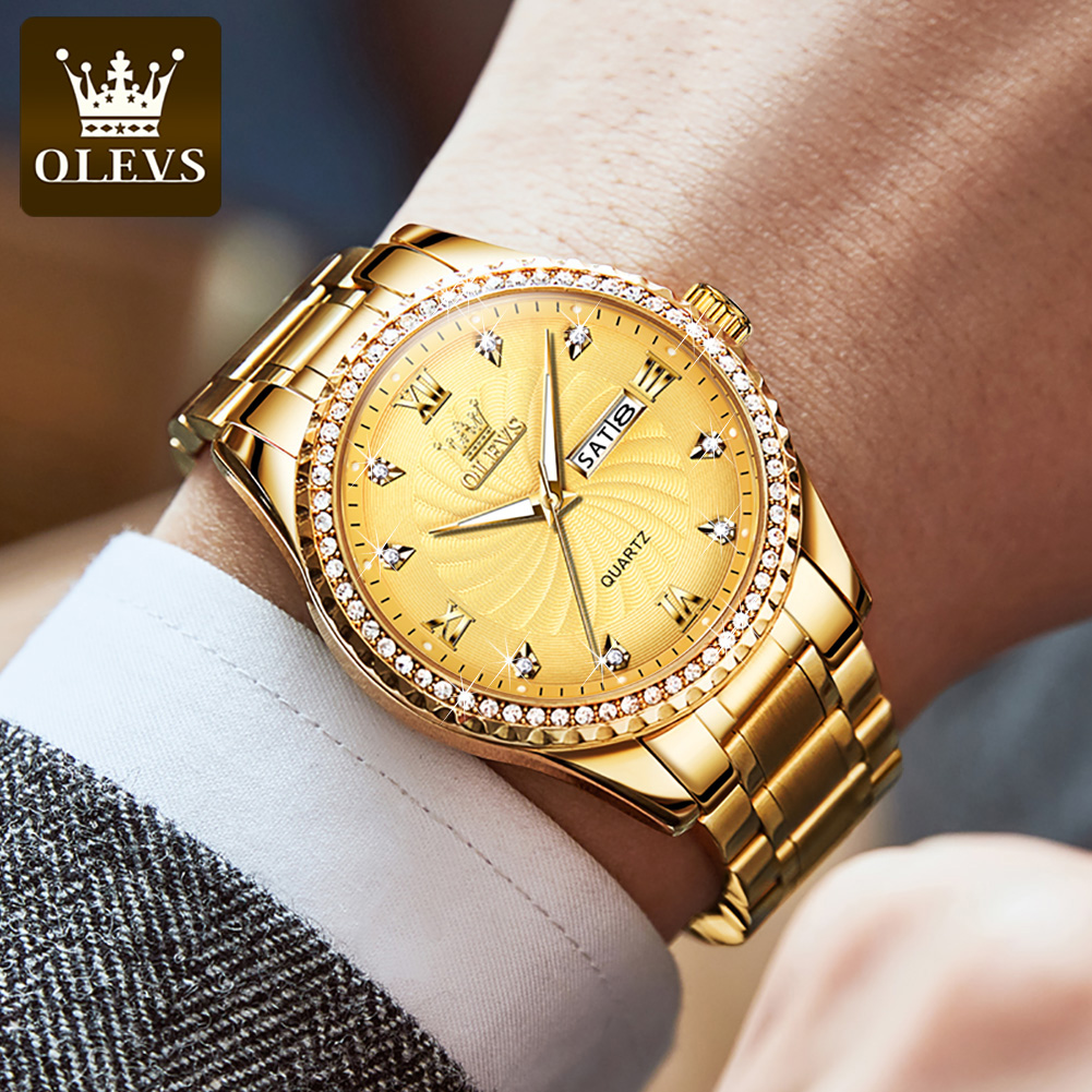OLEVS 5565 Jam Tangan Kuarsa B - Luxury Watch Name ulasan dan harga