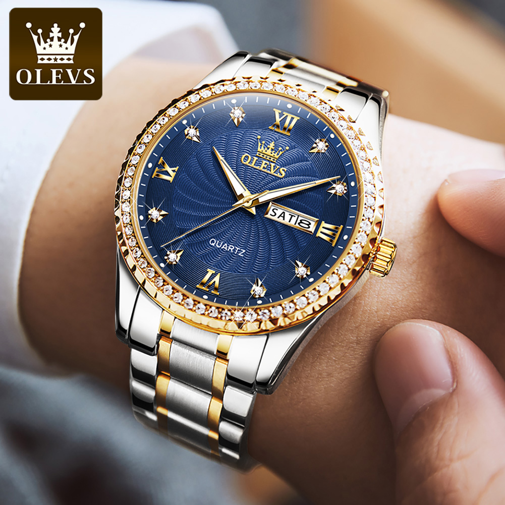 OLEVS 5565 Jam Tangan Kuarsa B - Luxury Watch Name ulasan dan harga