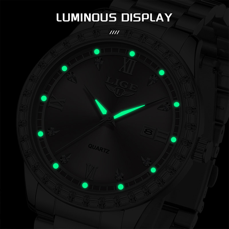 Jam Tangan Quartz LIGE 2026 Ja - Best Luxury Quartz Watch ulasan dan harga