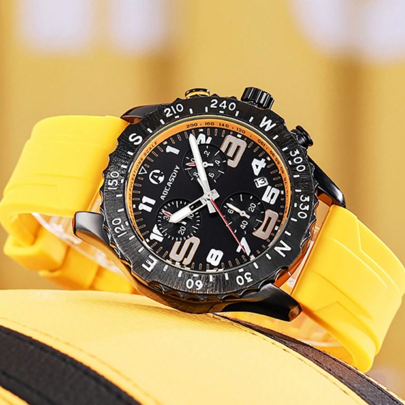 Jam tangan kuarsa pria, arloji - Luxury Watch With Arabic Numerals ulasan dan harga