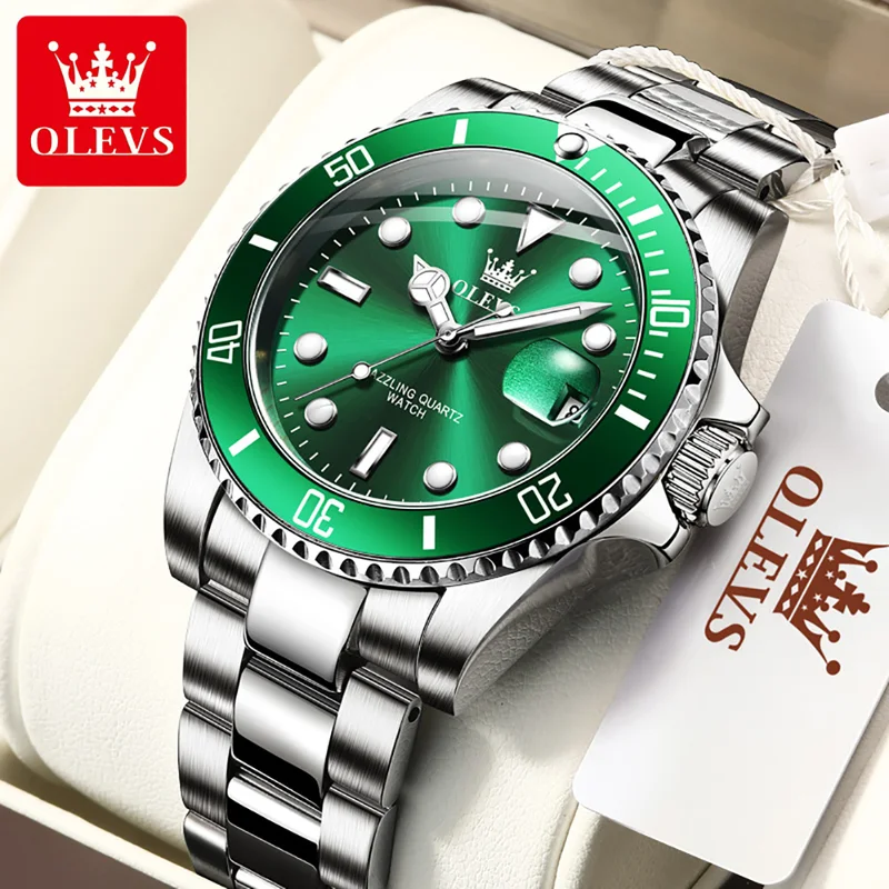 OLEVS Jam Tangan Kuarsa Asli u - Luxury Watch Name ulasan dan harga