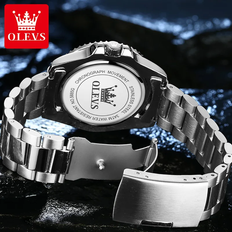 OLEVS Jam Tangan Kuarsa Asli u - Luxury Watch Name ulasan dan harga