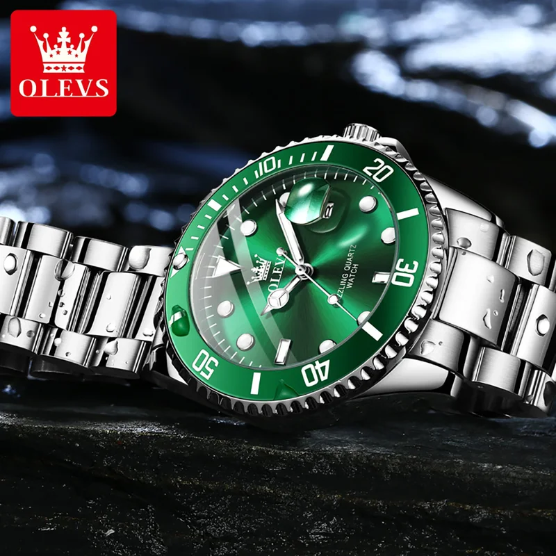 OLEVS Jam Tangan Kuarsa Asli u - Luxury Watch Name ulasan dan harga