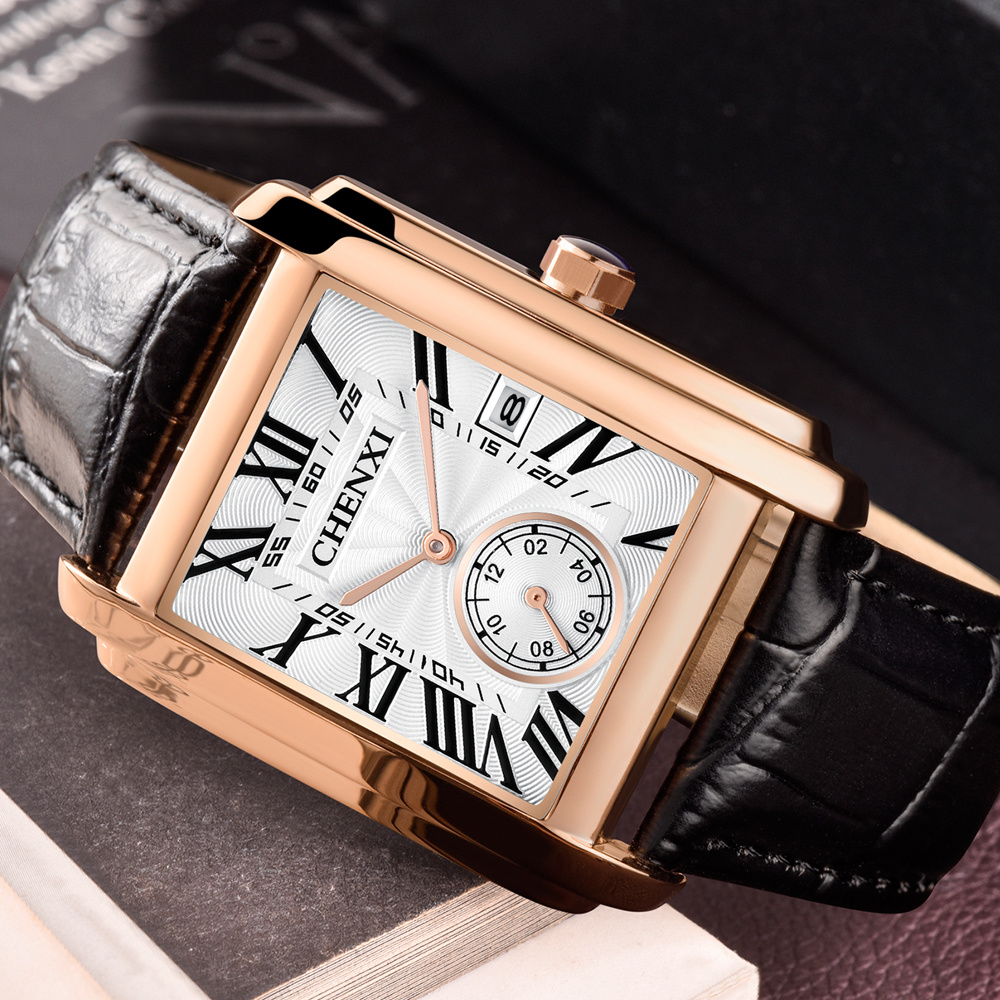 CHENXI jam tangan pria tali ku - Luxury Watch Name ulasan dan harga