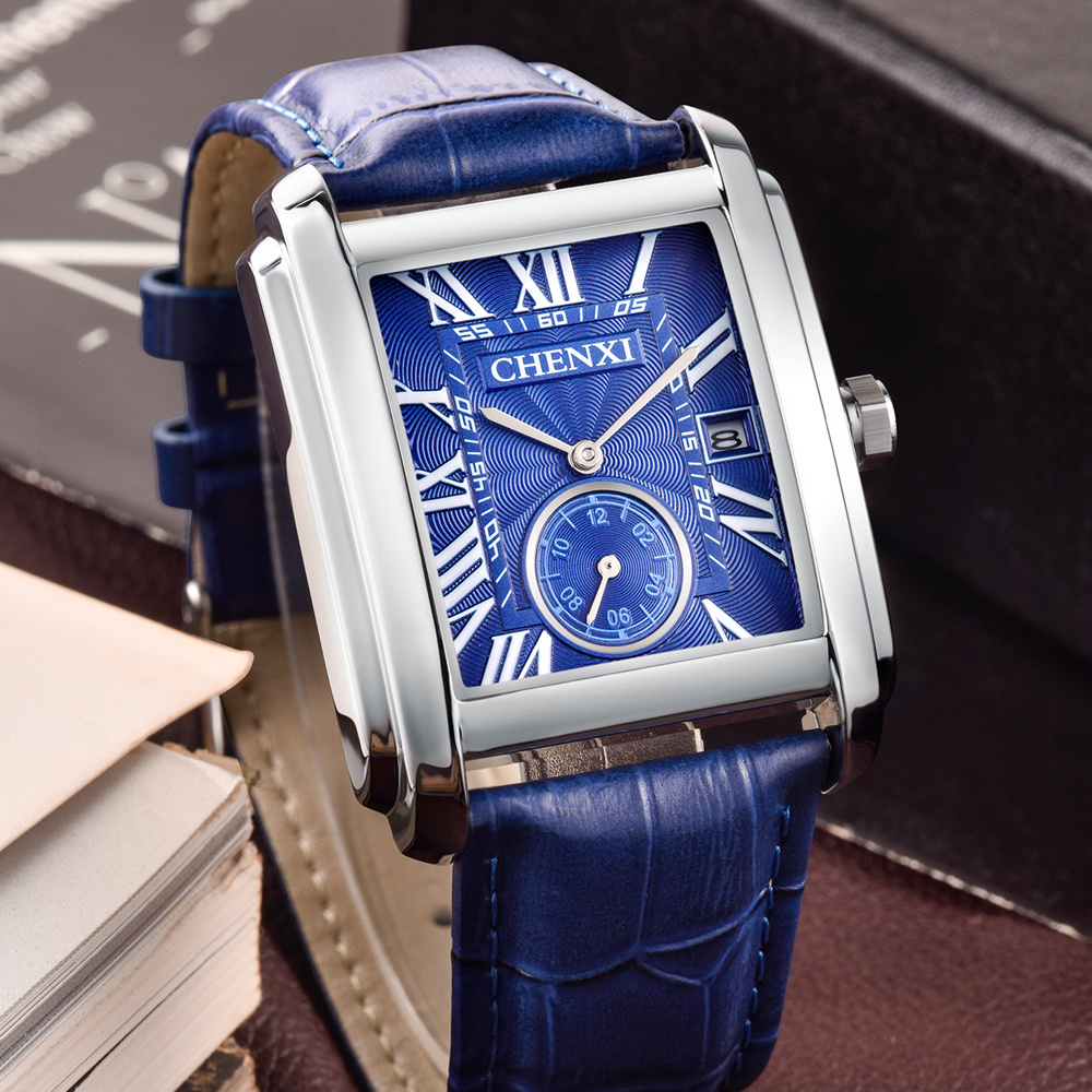CHENXI jam tangan pria tali ku - Luxury Watch Name ulasan dan harga