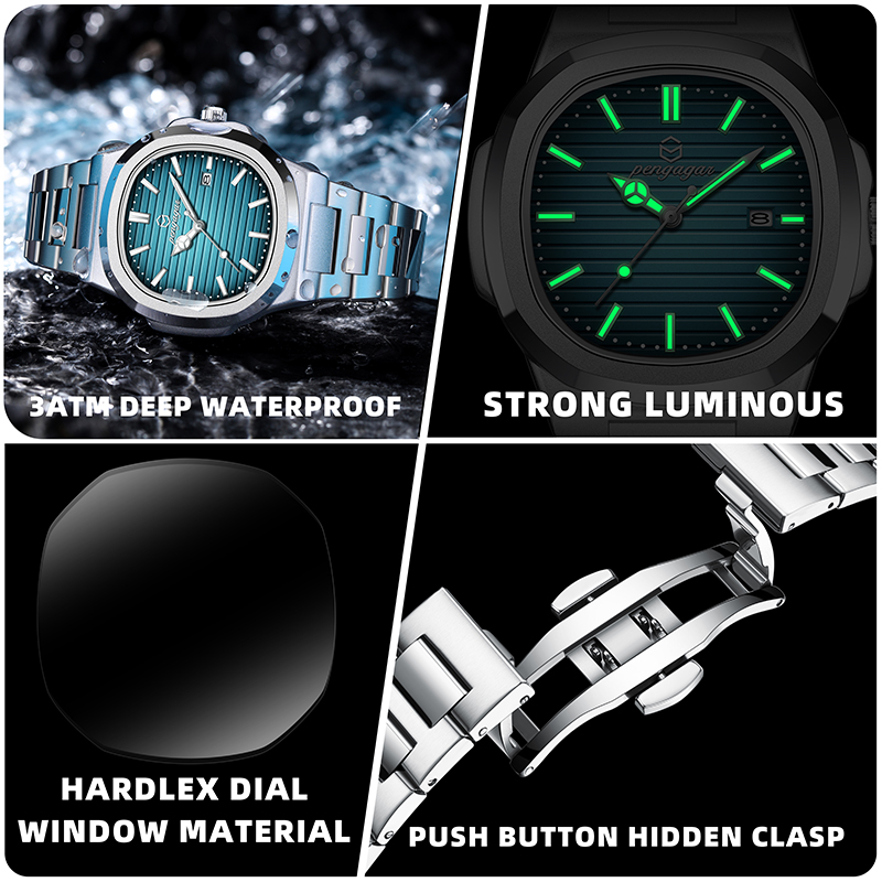 Jam Tangan Bisnis Pria Fashion - Luxury Watch Hublot ulasan dan harga