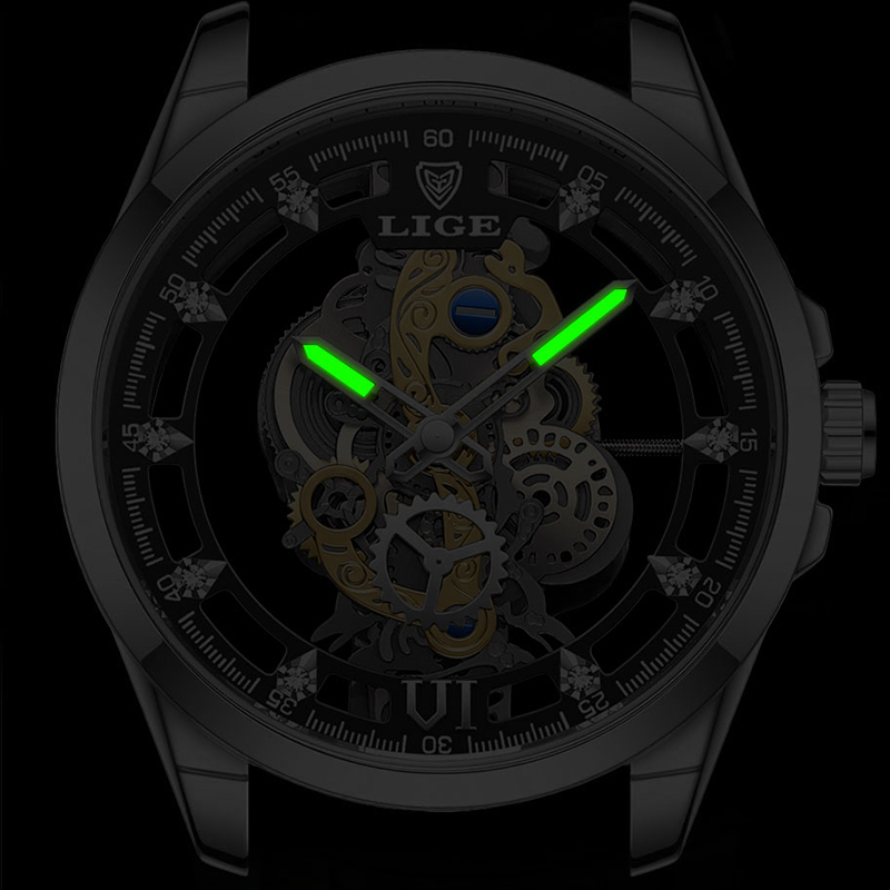 Jam Tangan Pria Mewah LIGE Fas - Luxury Watch Name ulasan dan harga