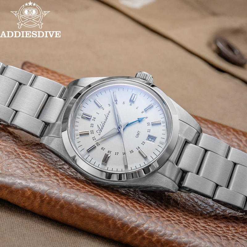 ADDIESDIVE Jam Tangan GMT Mewa - Luxury Watch Name ulasan dan harga