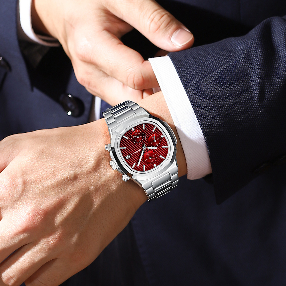 CRRJU jam tangan kuarsa mewah  - Patek Philippe Watch Nautilus ulasan dan harga