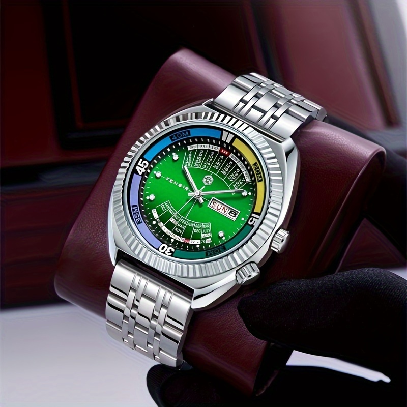 Jam Tangan Pria Mewah Kelas At - Luxury Watch With Arabic Numerals ulasan dan harga