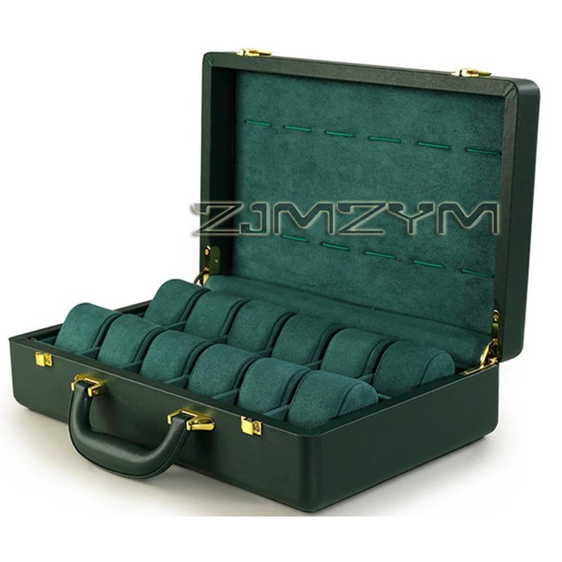Kotak Jam Tangan 12 Slot, Kota - Luxury Watch Holder ulasan dan harga