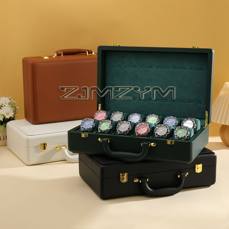 Kotak Jam Tangan 12 Slot, Kota - Luxury Watch Holder ulasan dan harga