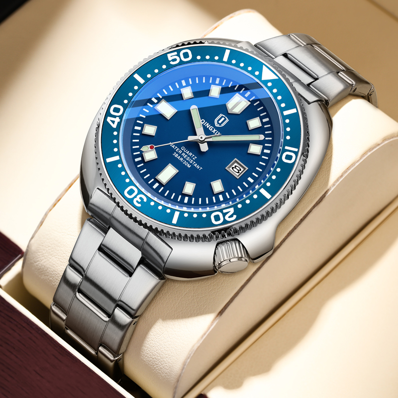 QINGXIYA Jam Tangan Kuarsa Bir - Luxury Watch Name ulasan dan harga