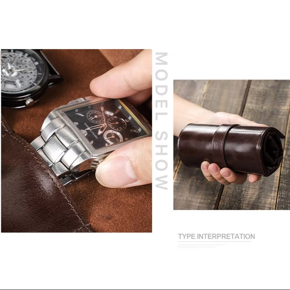 Kotak Jam Tangan Kulit Sapi As - Luxury Watch Holder ulasan dan harga